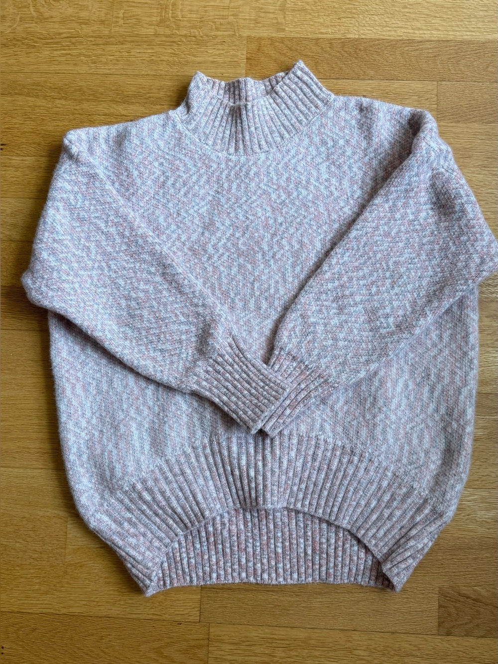 Oversized fluffy sweater